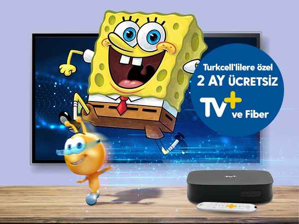 Turkcell’lilere Özel 2 Ay Ücretsiz TV+ Ve Fiber Kampanyası